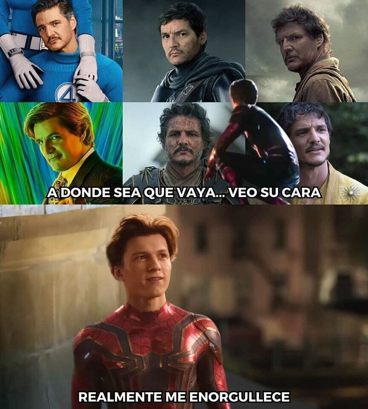 Pedro Pascal por todos lados