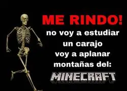 Minecraft siempre está para mi