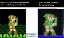 Tal cosa como el "pixelar" no existía con la TV de tubos
