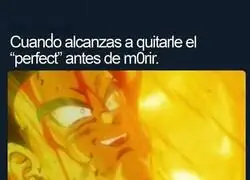 Un último momento de dignidad