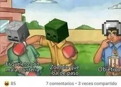 Solo Minecraft es capaz de esto