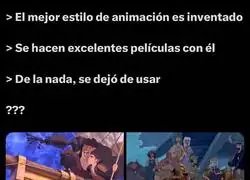 ¿Qué pasó con esta animación?