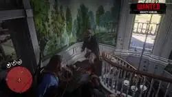 Un jugador de RDR2 atrapó a todos los guardias de una ciudad
