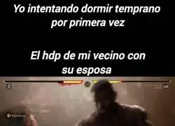 Cómo detesto a esos vecinos