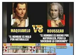 Estas eran las riñas de antes