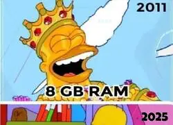 El poder que solía tener 8 GB de RAM
