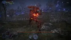 El demonio de la fundición de Dark Souls 2 presente en Nightreign, con us OST. Hermoso.
