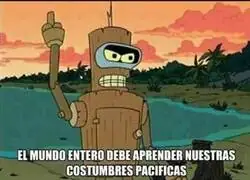 Cuando Bender explicó la actualidad de la sociedad en una frase