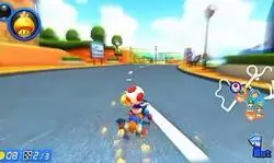 La impresionante carrera de este jugador de Mario Kart para huir del caparazón azul