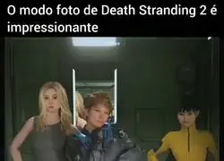 El modo selfie de Death Stranding 2