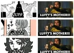 ¿Y la madre de Luffy?