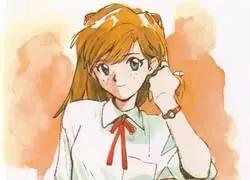 Estos eran los primeros diseños de personaje en Evangelion