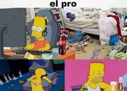 La vida de un pro y un manco