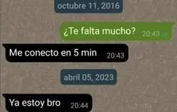 Habrán sido los 5 minutos de Namek explotando...