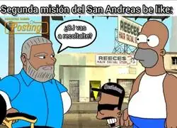 La segunda misión de San Andreas