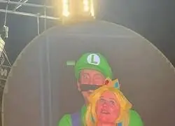 ¡Luigi pillado!