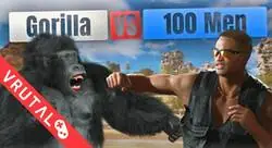 El meme se vuelve videojuego: GORILLA VS 100 MEN llega a Steam