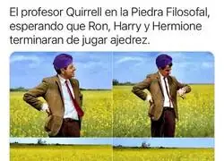 Su misión era literalmente esperar a que apareciera el prota