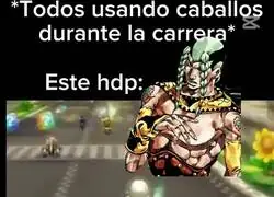 El participante más raro de Steel Ball Run