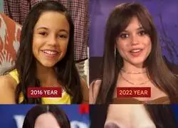 La transformación de Jenna Ortega, casi completa