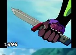 Evangelion adaptando con una diferencia de 11 años