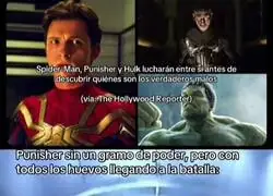 ¿Qué pinta The Punisher entre estos colosos?