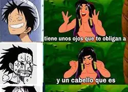 ¿Qué le ven a Luffy?