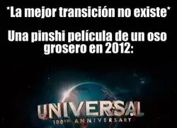 ¿De verdad cuesta hacer buenas transiciones como esta?