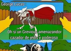 Grevious necesita ser amenazante