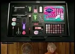 Cuando le dejas el maletín a Ashley