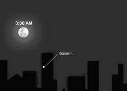 Nadie más está despierto a esa hora