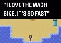 El estres de la bici en Pokémon