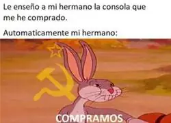 Las consolas son para compartir