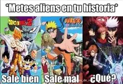 ¿Cómo que Aliens en Jujutsu Kaisen?
