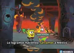 México ha sido salvado
