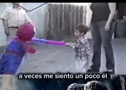 Yo tampoco lo haría, pequeño