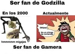 ¿Alguien se acuerda de Gamera?