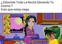 De verdad se quedó siego
