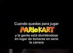 Así no se juega Mario Kart