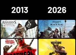 De 2013 a 2026 en videojuegos