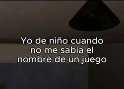Las b&uacute;squedas cuando era ni&ntilde;o
