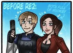 Algo les pas&oacute; en Resident Evil 2