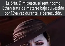 No creo que est&eacute; huyendo...