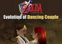 Evoluci&oacute;n de la pareja danzande de Ocarina of Time