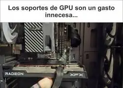Y luego dicen que las GPU no dan calor